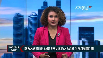 Kebakaran Melanda Permukiman Padat di Pademangan, Warga Panik!
