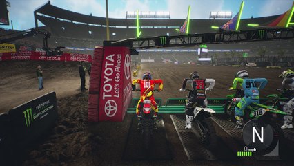 Racing In California (Monster Energy Supercross 2: The Official Videogame)