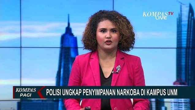 Polisi Ungkap Penyimpanan 4 Kg Lebih Narkoba di Kampus UNM!