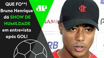 EMOCIONANTE! Bruno Henrique DÁ SHOW DE HUMILDADE e DESABAFA após FAZER GOL em Flamengo 3 x 0 Grêmio!