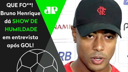 EMOCIONANTE! Bruno Henrique DÁ SHOW DE HUMILDADE e DESABAFA após FAZER GOL em Flamengo 3 x 0 Grêmio!