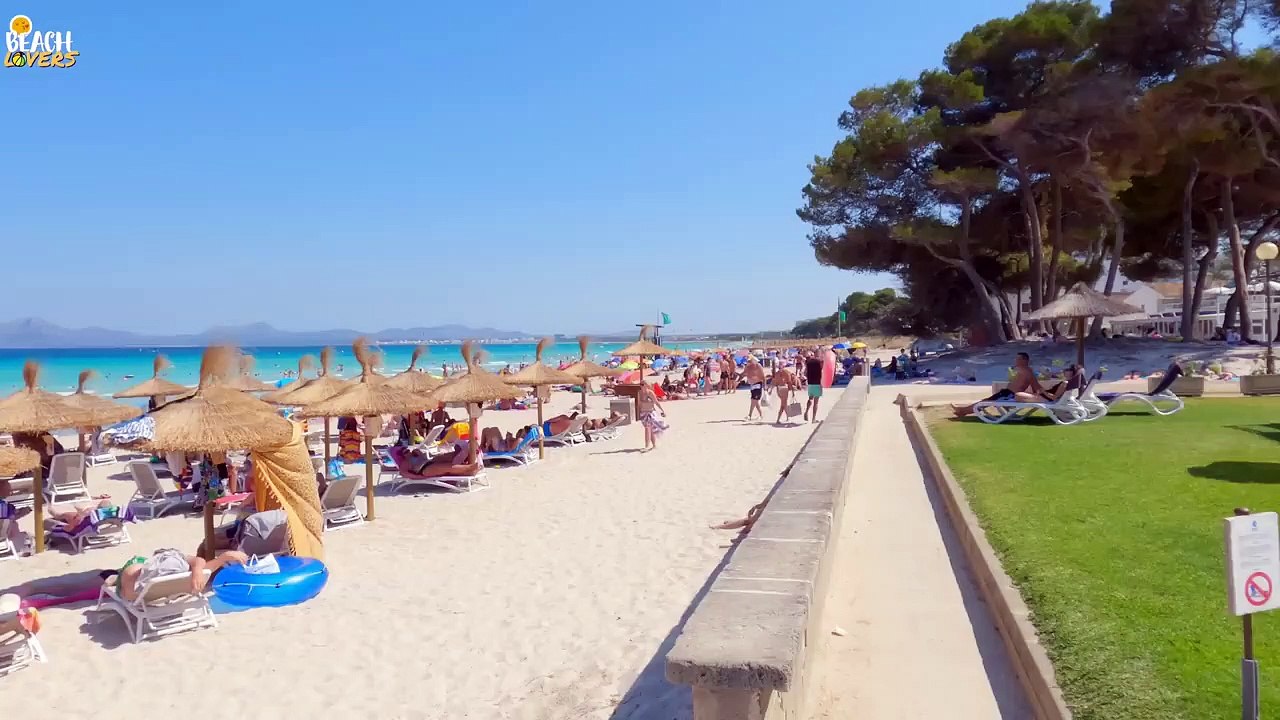 WALKING TOUR PLAYA DE MURO BEACH- MALLORCA (MAJORCA) BALEARIC ISLANDS 2023