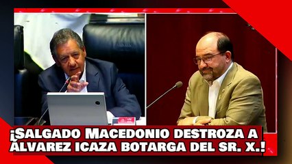 ¡VEAN! ¡Salgado Macedonio destroza a Álvarez Icaza, la botarga de Claudio X. González!