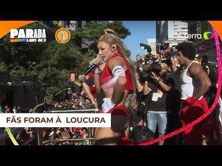 Pabllo Vittar arrasta multidão durante show na Parada LGBT+ em SP