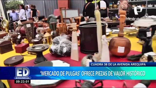 Miraflores: Mercado de Pulgas abre sus puertas a favor de una noble causa