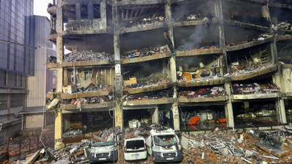 Fabrikada çıkan yangını 37. saatinde söndürme çalışmaları sürüyor