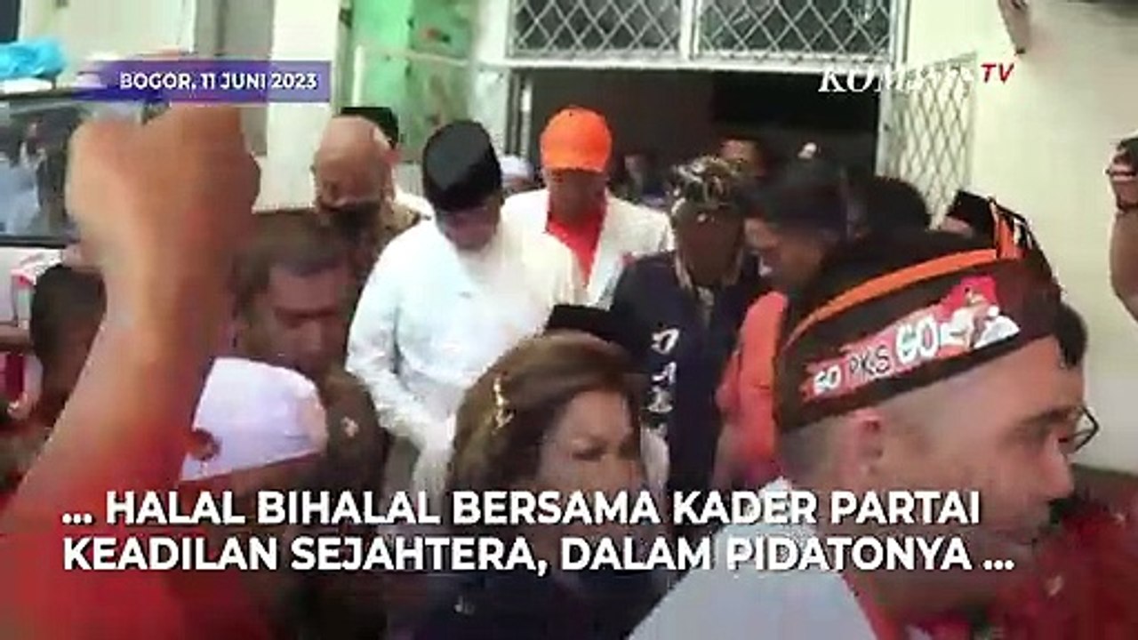 Kata Bakal Capres Anies Bahas Tujuan Pemilu saat Pidato Halal Bihalal Kader PKS di Bogor