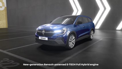 The All-new Renault Espace E-Tech 200 ch - e-tech full hybrid