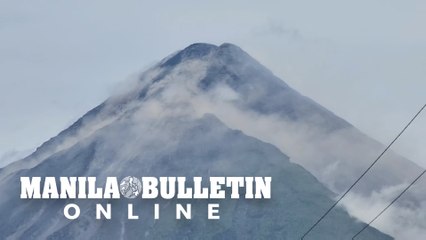 State of the Mayon Volcano as seen at Lidong Sto. Domingo, Albay, June 12, 2023