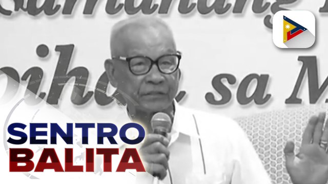 Dating senador at AFP chief Rodolfo Biazon, pumanaw na sa edad na 88