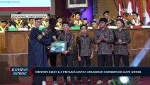 Menteri ESDM dan 5 Pemuda Dapat Anugerah Konservasi dari Unnes