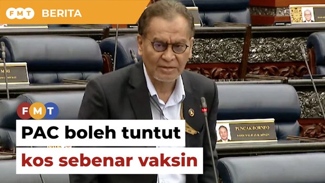 PAC boleh tuntut Pharmaniaga dedah kos sebenar vaksin Covid-19, kata Dzulkefly