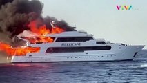 Penyebab Kapal Pesiar Mewah Terbakar di Laut Merah