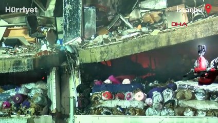 Başakşehir'de fabrikada çıkan yangını söndürme çalışmaları devam ediyor