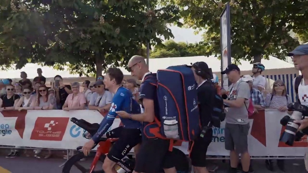 Tour de Suisse 2023 - La 1ère étape à Stefan Küng qui s'impose devant Remco Evenepoel et Wout Van Aert sur le contre-la-montre