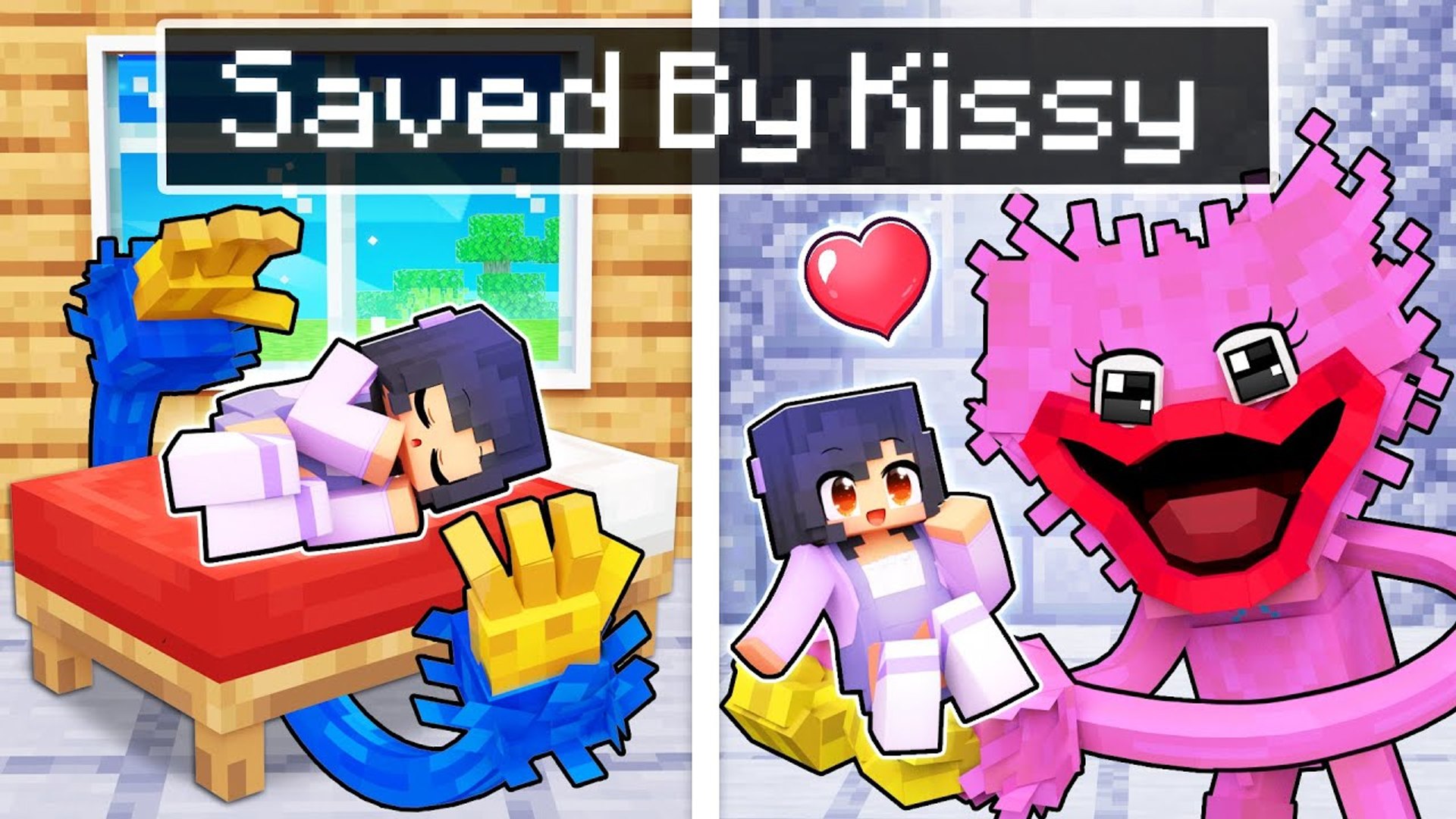 KISSY MISSY Saves PLAYER?! (Cartoon Animation)