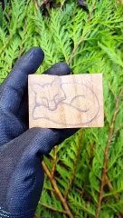 Carving fox out of wood - Simple whittling project