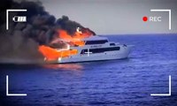 Arde un barco en Egipto y deja tres desaparecidos