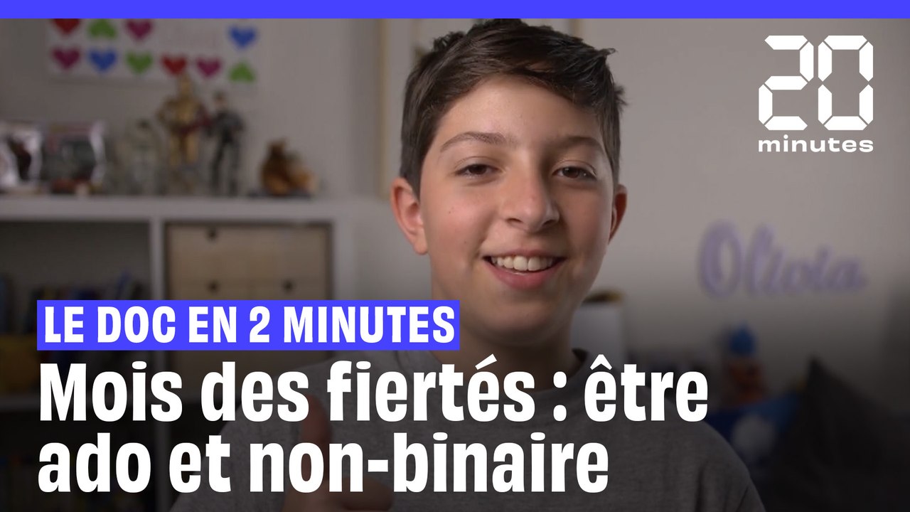 Mois des fiertés : être ado et non-binaire, le doc en 2 minutes