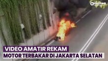 Diduga Alami Korsleting, Motor Terbakar di Terowongan Kebayoran Lama
