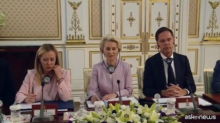 Meloni a Tunisi con il "Team Europe" incassa una prima intesa