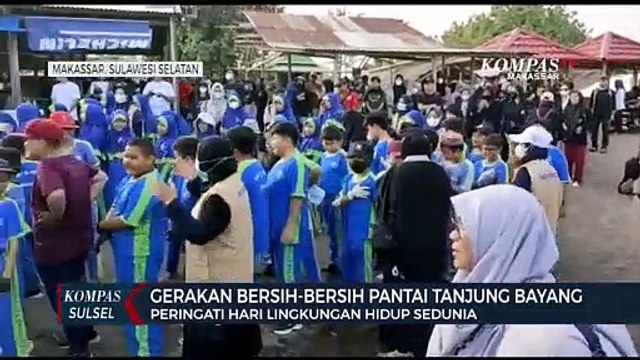 Bersih Pantai Tanjung Bayang, Peringati Hari Lingkungan Hidup Sedunia