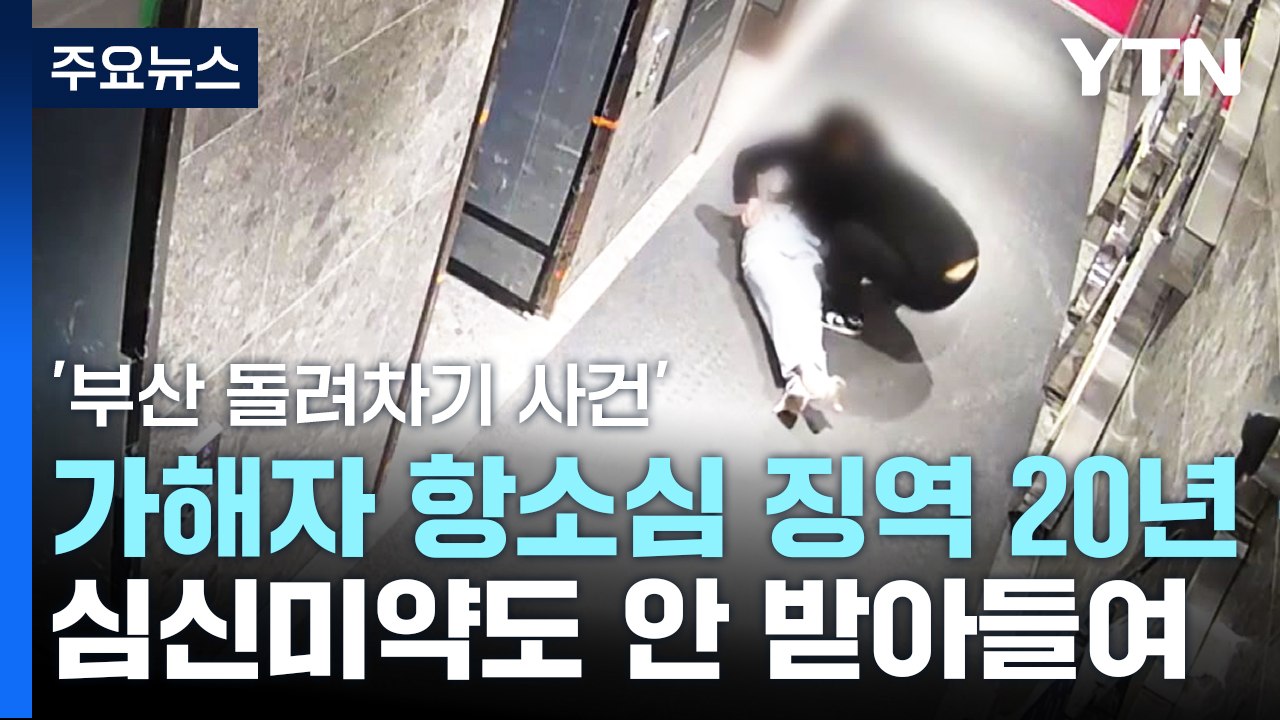 '부산 돌려차기 사건' 가해자 징역 20년 선고 / YTN