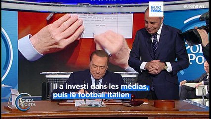 Entre business et scandales politiques à répétition, la vie de l'infatigable Silvio Berlusconi