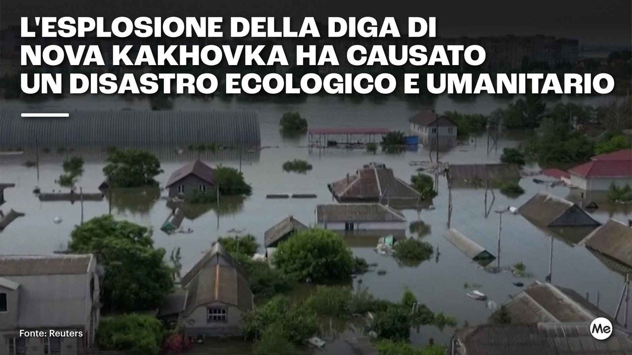 Esplosione della diga di Nova Kakhovka ha causato un disastro ecologico e umanitario