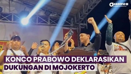 Relawan Konco Prabowo Deklarasikan Dukungan untuk Prabowo Subianto