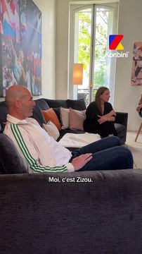 Zizou rencontre la Team adidas avant les JO