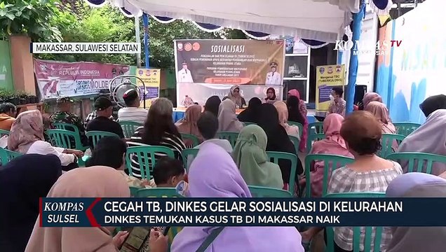 Cegah TB, Dinkes Gelar Sosialisasi Di Kelurahan
