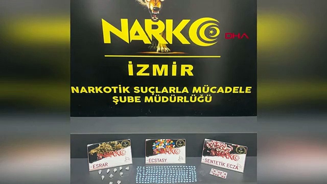 İzmir'de 109 uyuşturucu operasyonunda 83 şüpheli tutuklandı