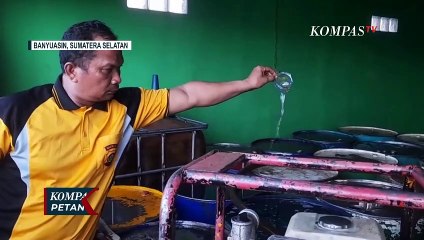 Polisi Gerebek Gudang BBM Ilegal di Banyuasin Sumatera Selatan, 50 Drum Disita!