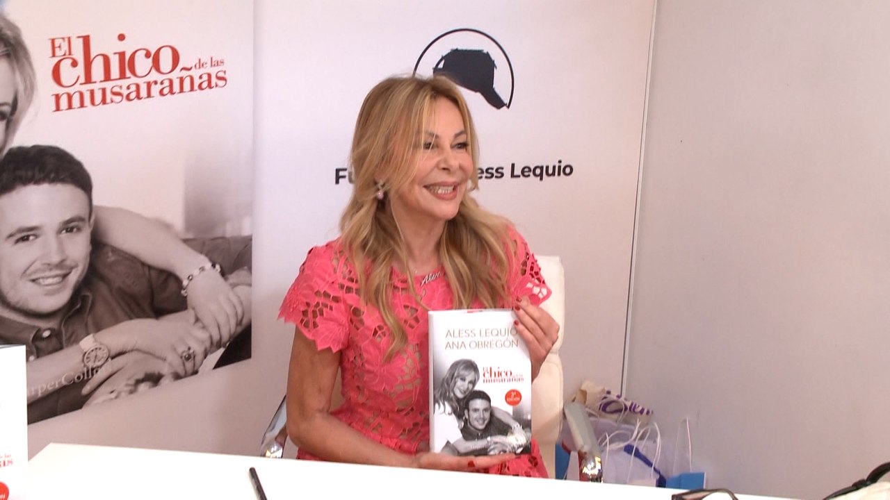 Ana Obregón revoluciona la Feria del Libro
