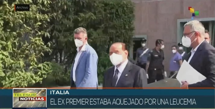 Ex primer ministro italiano Silvio Berlusconi fallece a los 86 años
