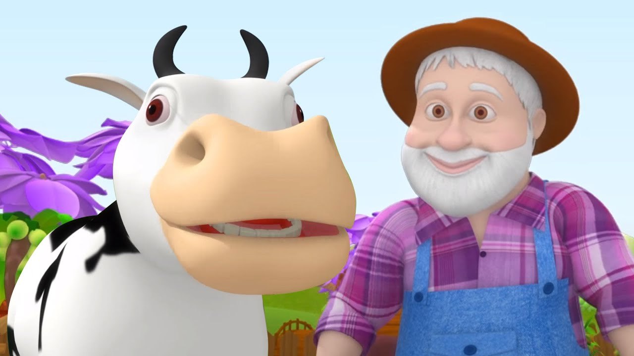 Old Macdonald Had A Farm, Kids Songs and Cartoon Videos