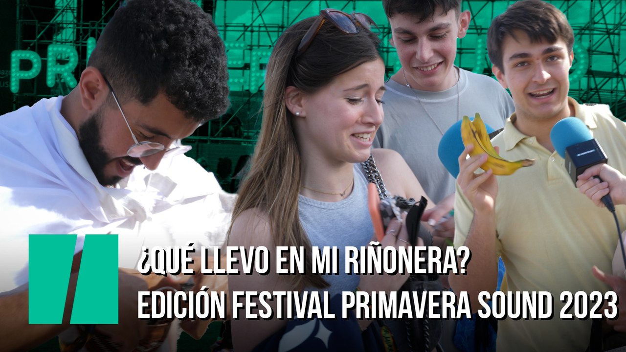 ¿Qué llevo en mi riñonera? (Edición Festival Primavera Sound 2023)
