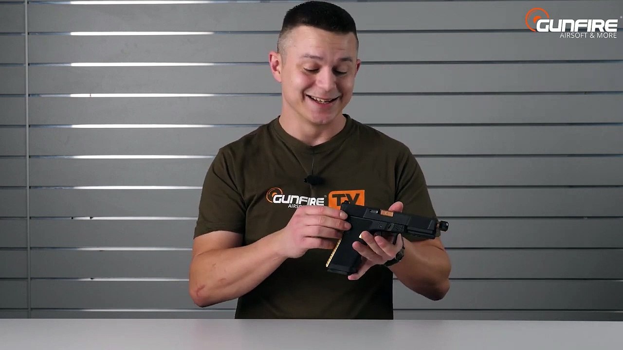 Specna Arms - the rich one! - SAI BLU DELUXE Edition, a limited edition SA pistol kit