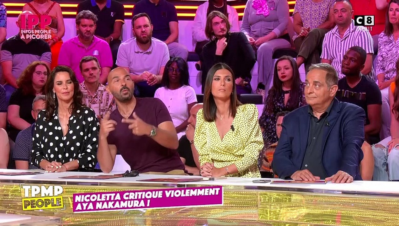 Nicoletta attaque Aya Nakamura : la grosse mise au point de Bernard Montiel dans TPMP People