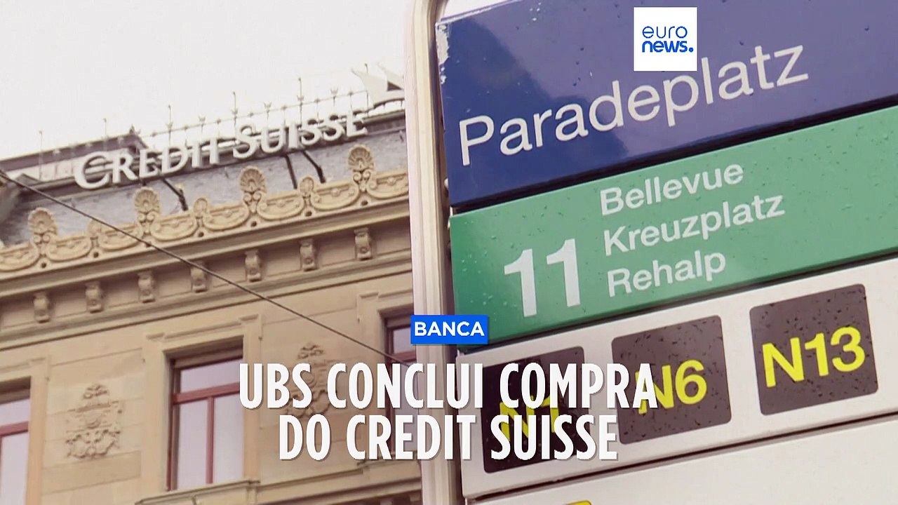 UBS conclui compra do Credit Suisse