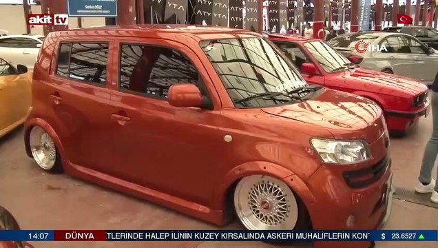 Modifiye araç tutkunları Kahramankazan'da buluştu