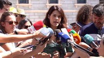 La portavoz de Podemos Isa Serra pide a Yolanda Díaz que retire el veto a Irene Montero en las listas electorales de Sumar