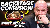 WWE Backstage FRUSTRATION Over New Titles! WWE OVERHAUL? AEW Forbidden Door Conflict? | WrestleTalk