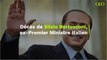 Décès de Silvio Berlusconi, ex-Premier Ministre italien