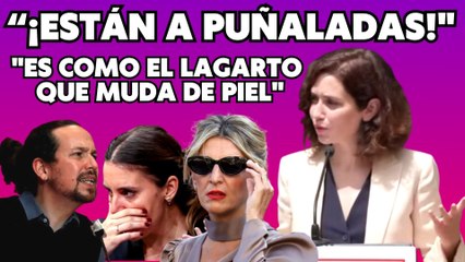 Ayuso celebra la ‘muerte política’ de Montero y quita la careta a Yolanda Díaz: “¡Son los mismos!”