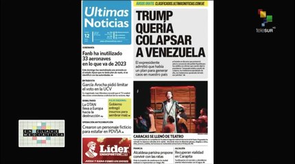 Enclave Mediática 12-06: Trump quería el caos en Venezuela
