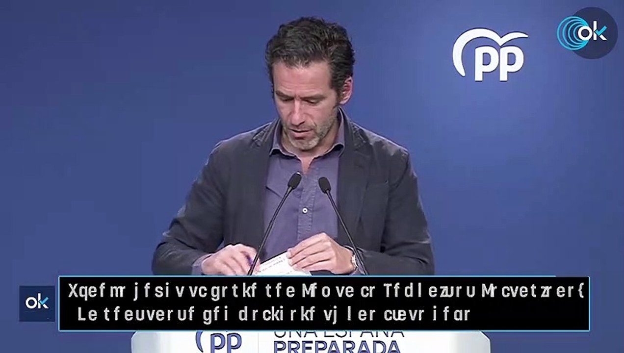 Génova sobre el pacto con Vox en la Comunidad Valenciana: "Un condenado por maltrato es una línea roja"