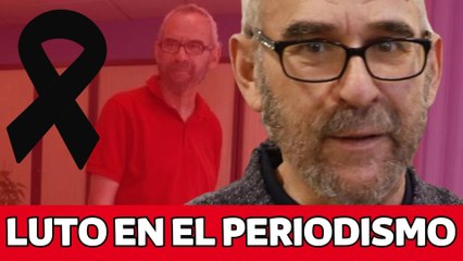 Conmoción por la MUERTE del reconocido PERIODISTA José Manuel Rad 'Chefor'