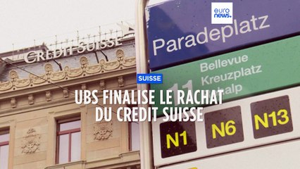 Le rachat finalisé, UBS va lancer l'intégration de Credit Suisse